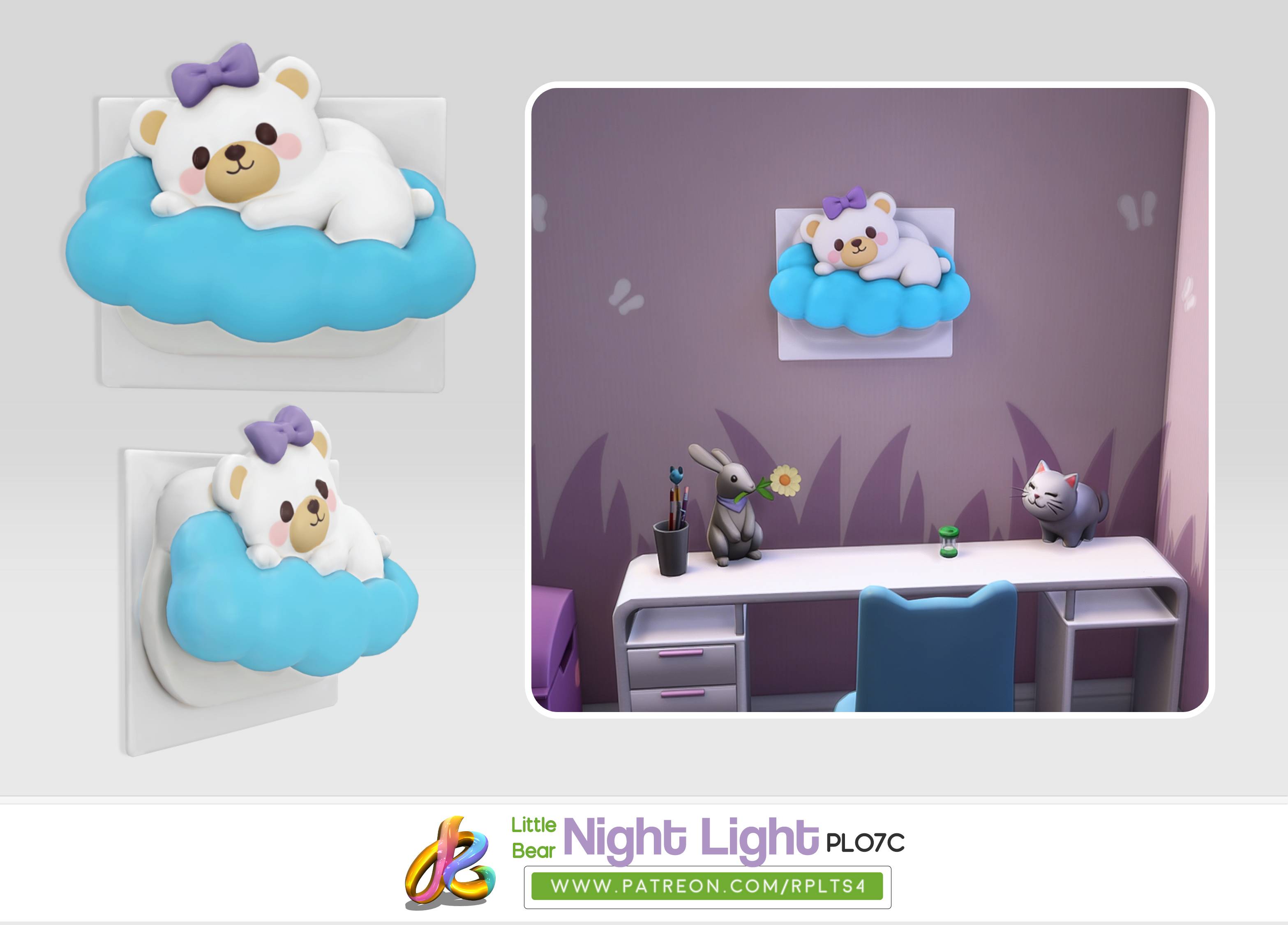 PL07C - Little Bear Night Light - Wall LIGHT.jpg