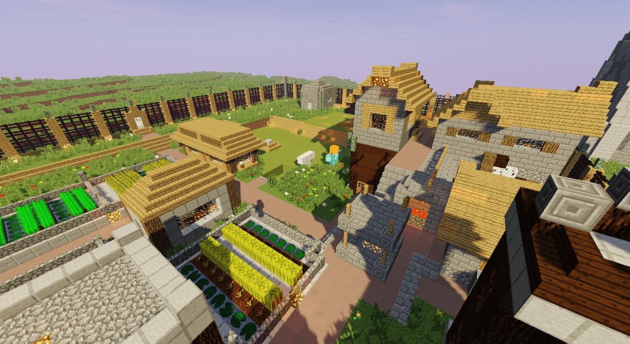 Start village, old picture