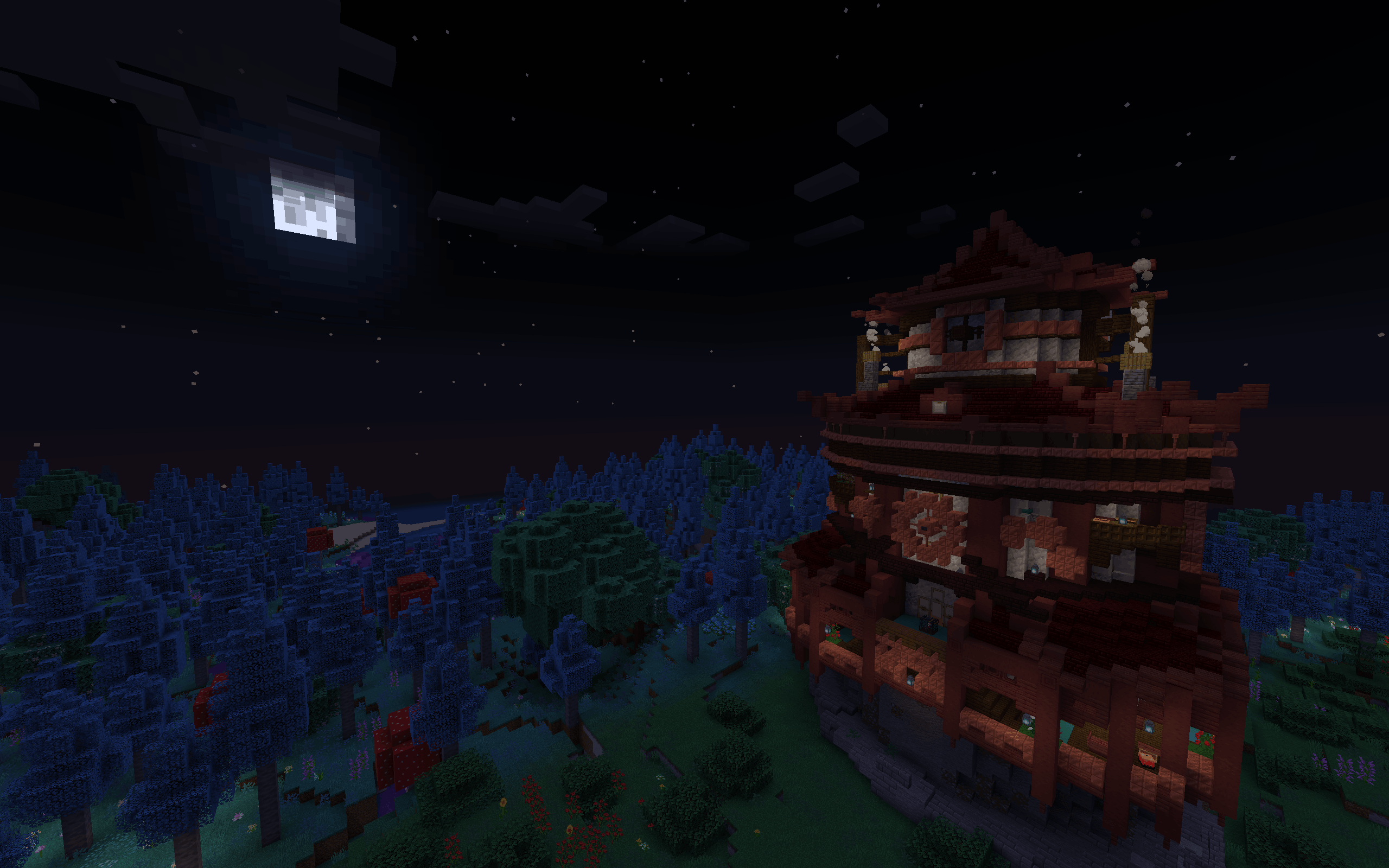 Temple in the Enchanted Forest