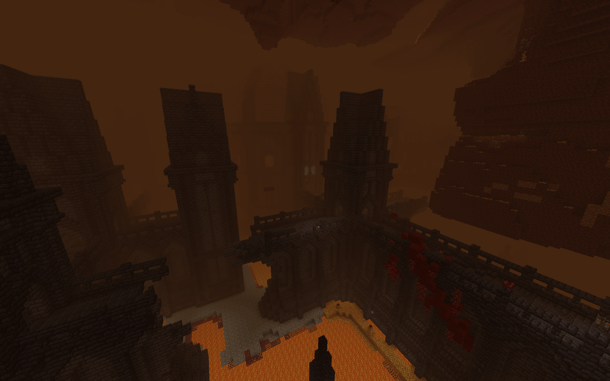 A mysterious fortress...