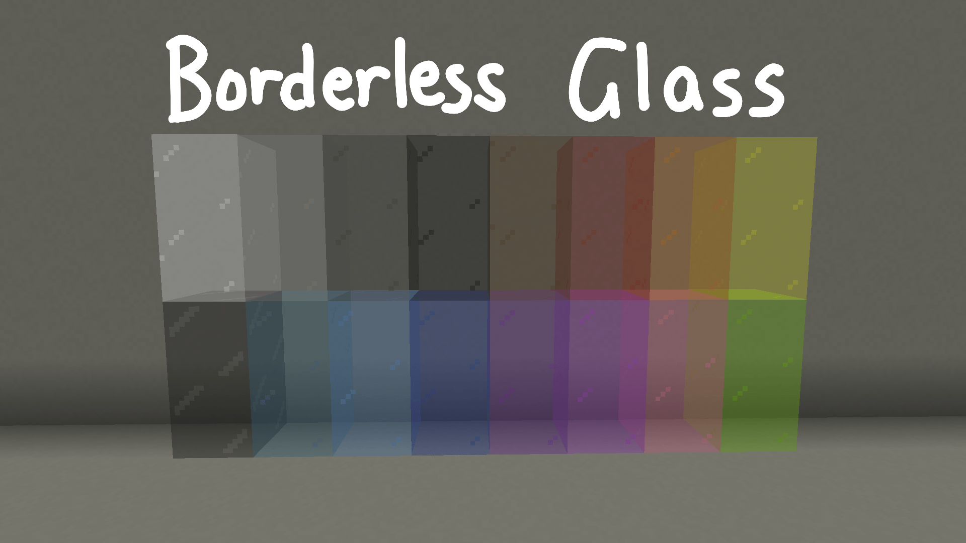 Borderless glass
