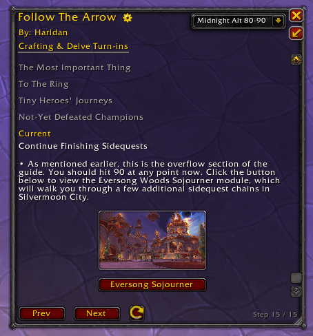 Thumbnail WoW leveling has a lot of minor XP modifiers, so different players may reach level 90 at different sections of the guide. For this reason, I've included a lot of bonus quests at the end of the standard route to help players with lower modifiers.