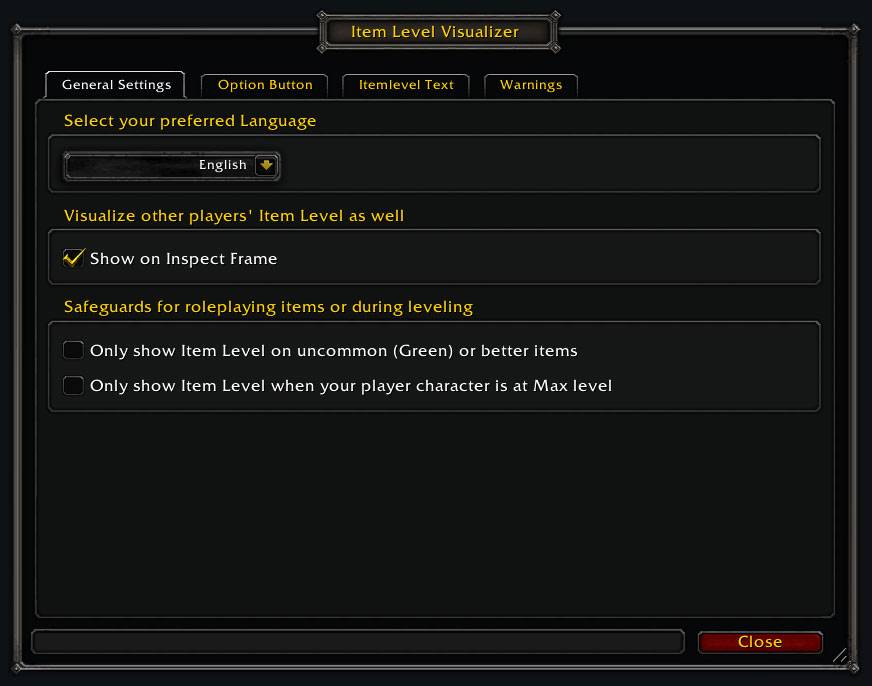 Item Level Visualizer - World of Warcraft Addons - CurseForge