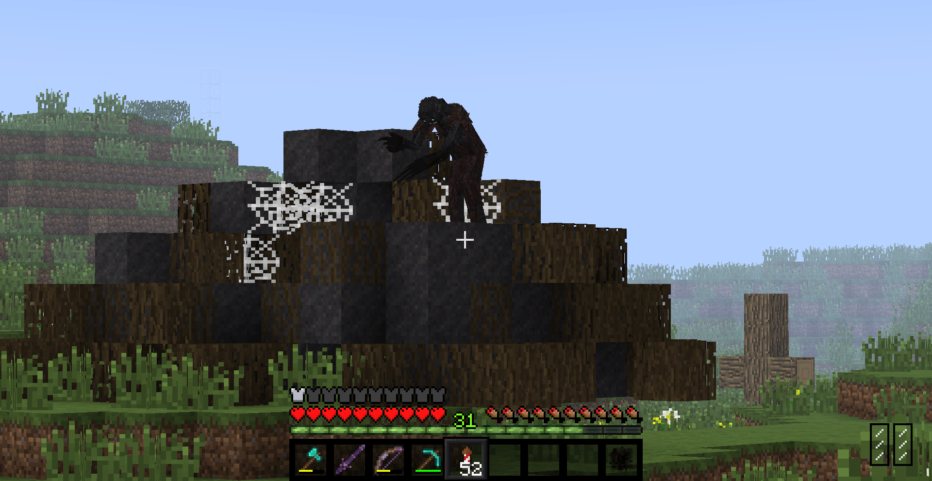 Thumbnail The Obsessed finishing up building a miniature lair nearby. Credit to 3nt1ty._. for the awesome image!