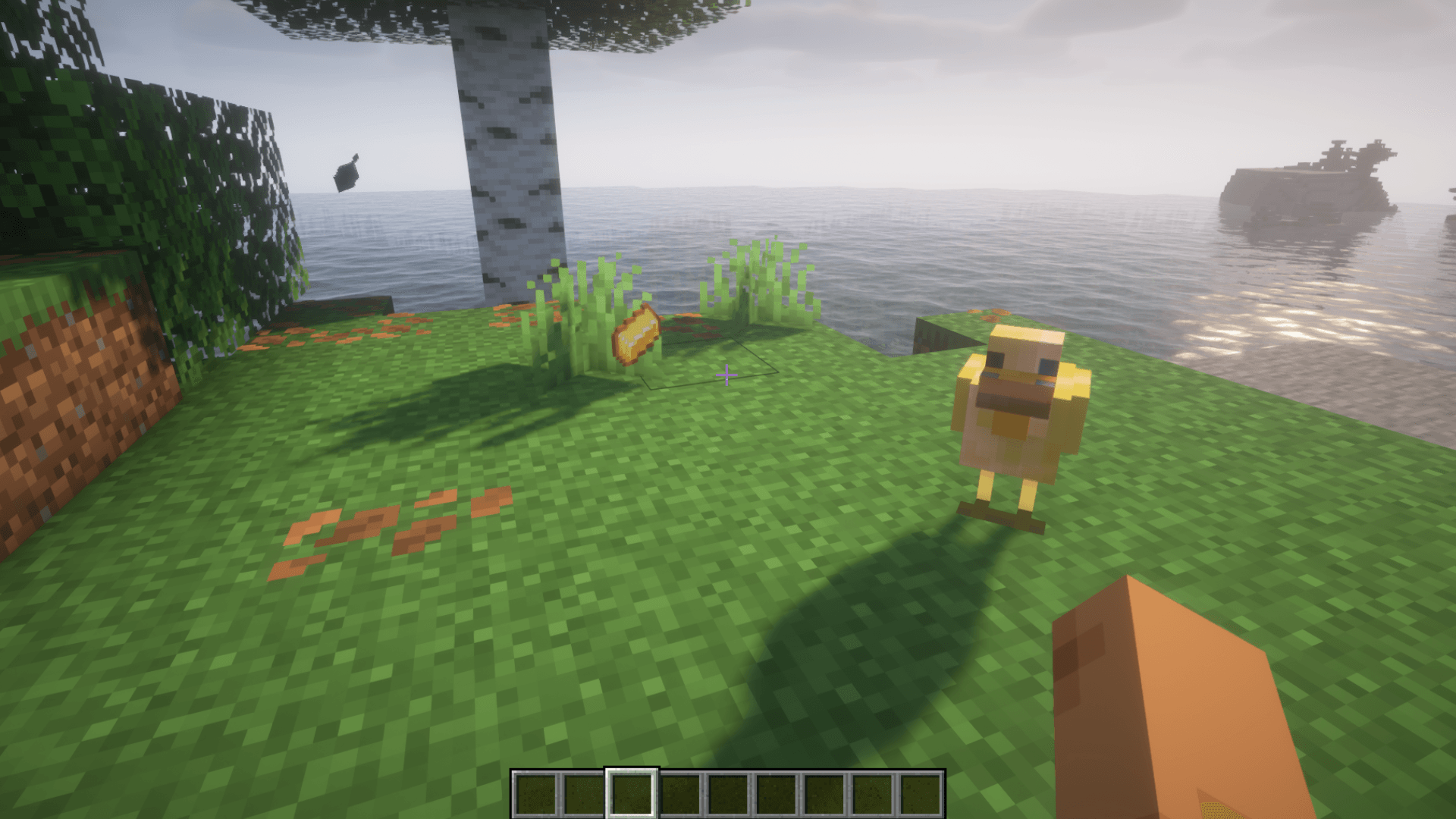 Thumbnail Can only be obtained through Lucky Block or Lucky items when in survival. Drops gold nuggets and occasionally something better.