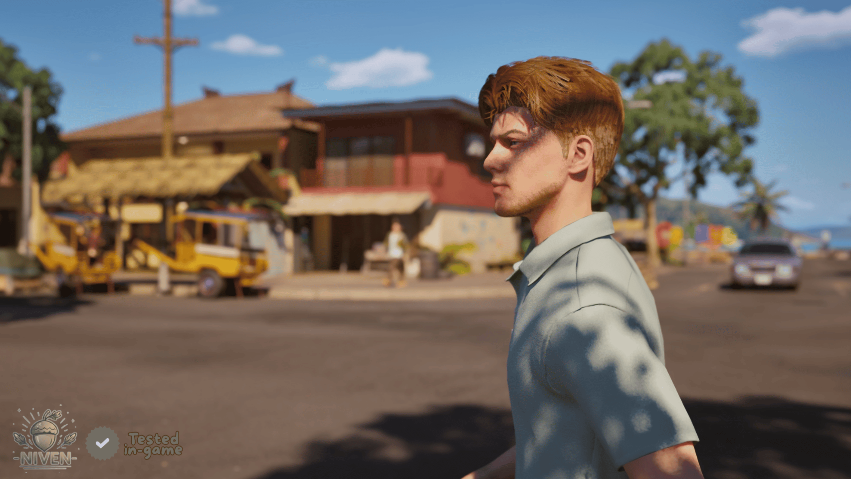 Niven Hair 12 - Messy Short Hair (Males)