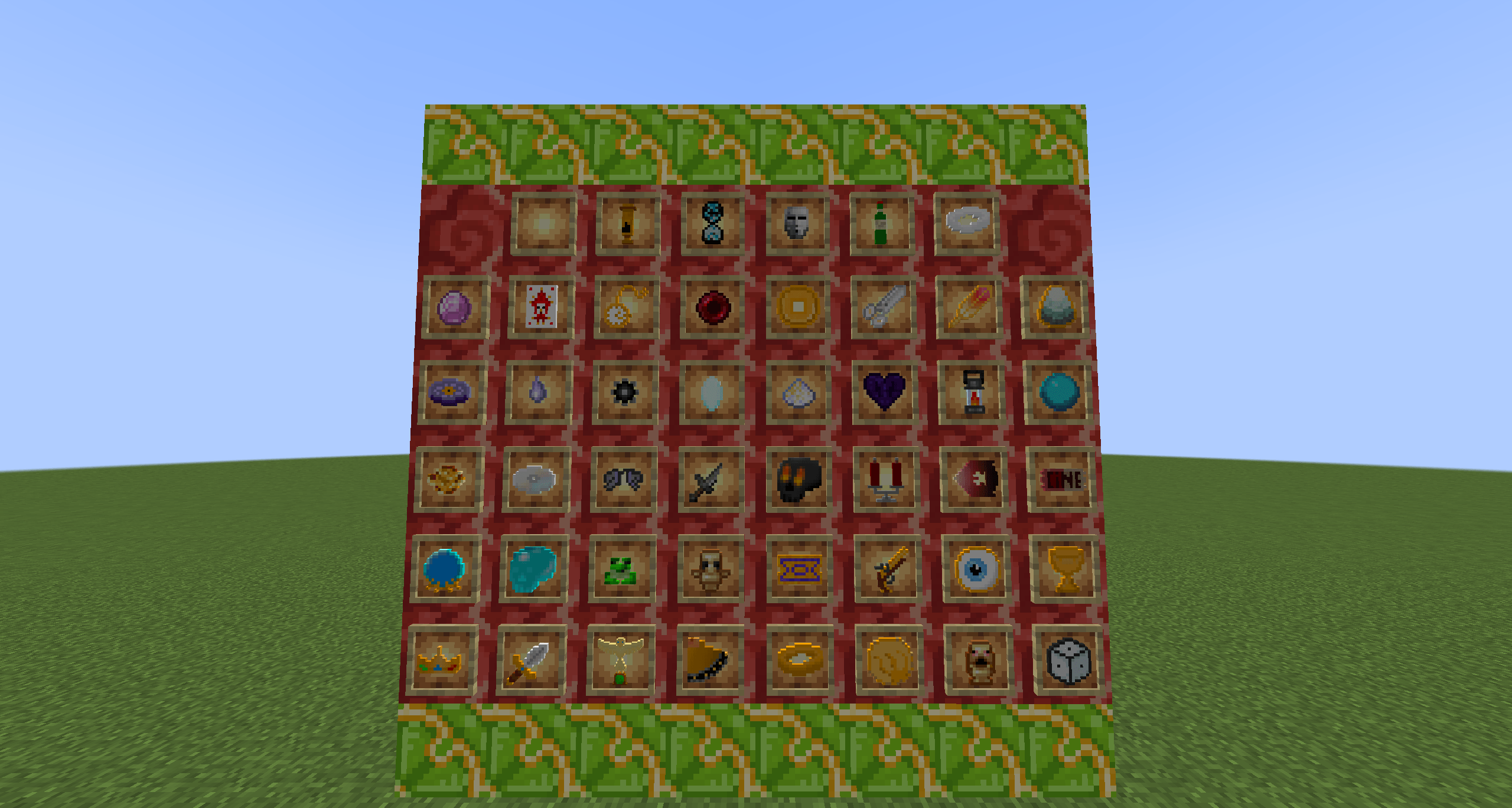 Items in item glowing item frame