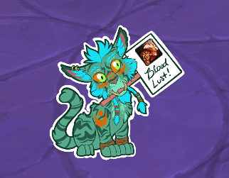 Bloodlust Cat by Mychelle