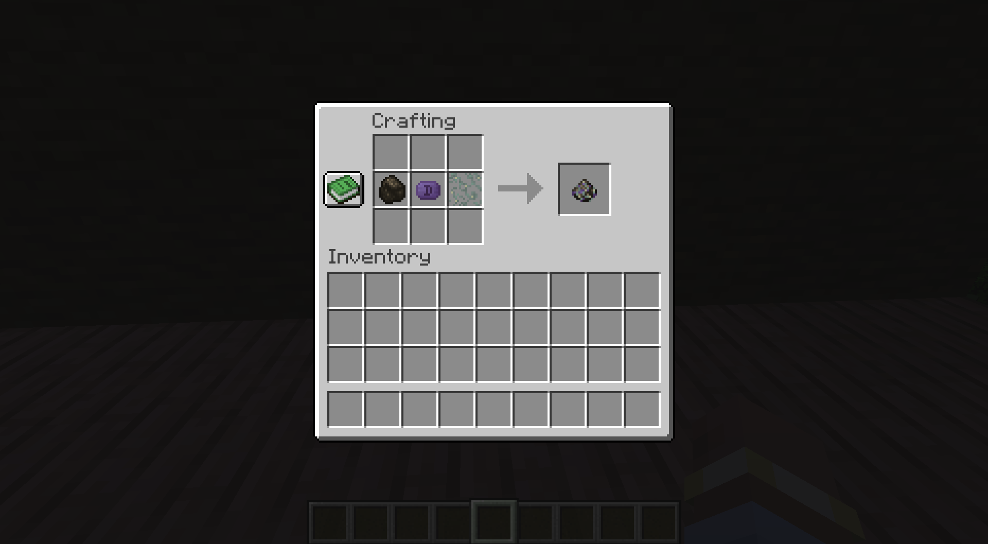 Thumbnail Crush Plan D and mix it with some purifying ingredients to... “refine” its essence. (crafting in any order).