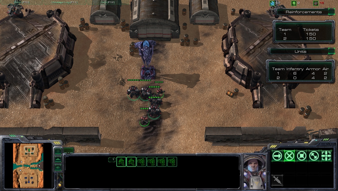 Battlefield Starcraft Desert Beta