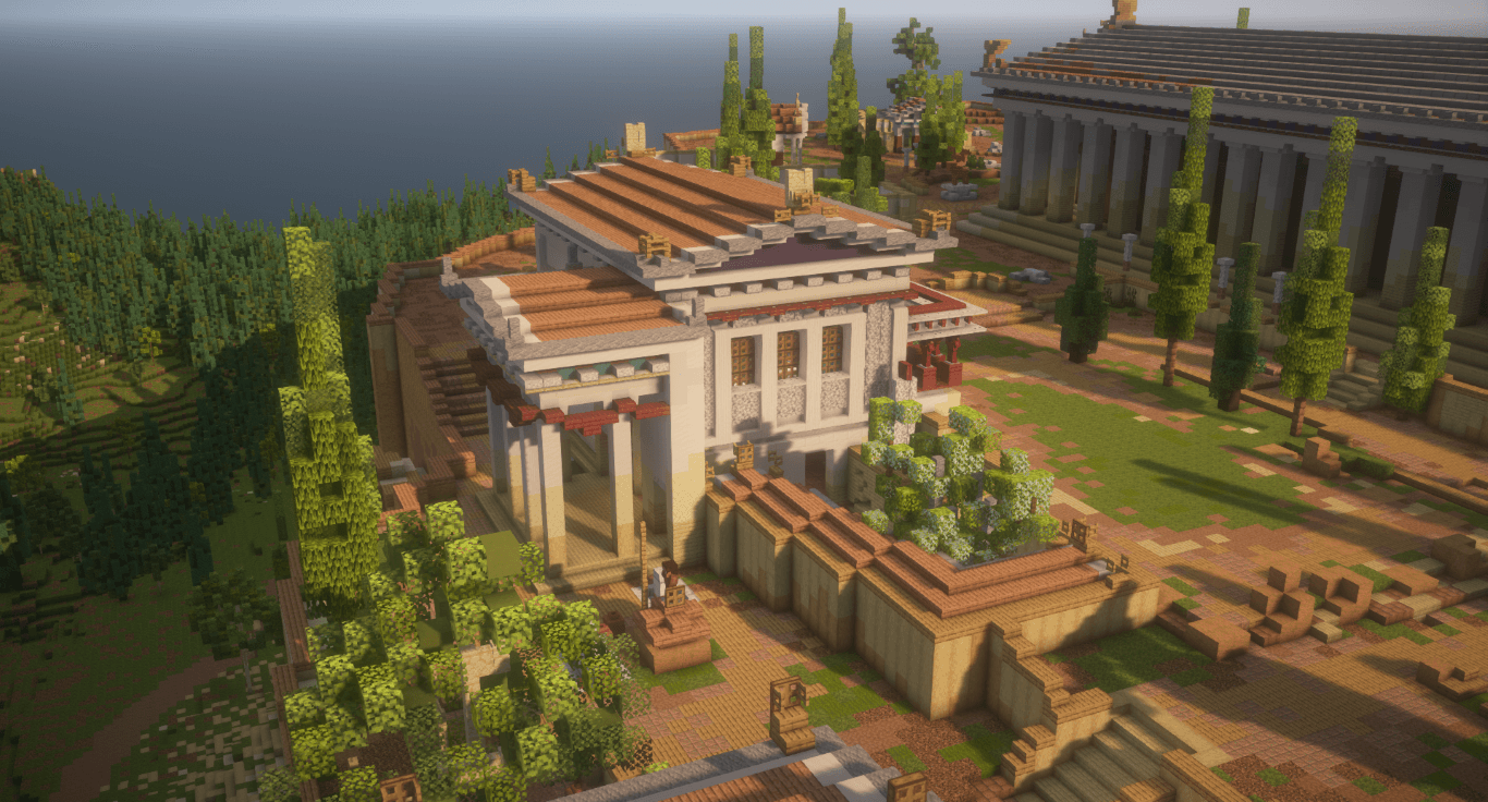 Acropolis of Athens | Bedrock Edition | World Wonders Series | Greek ...