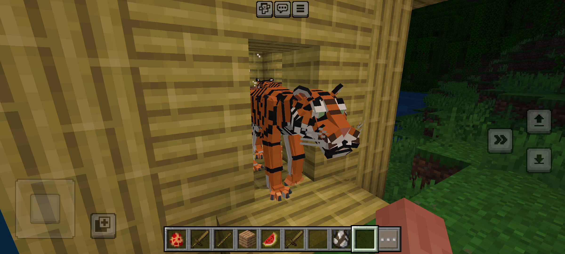 This is terrifying in survival mode.