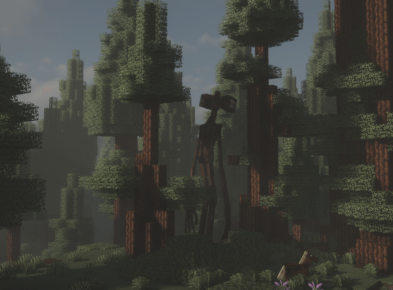 Be careful around the forest as you may stumble upon this guy