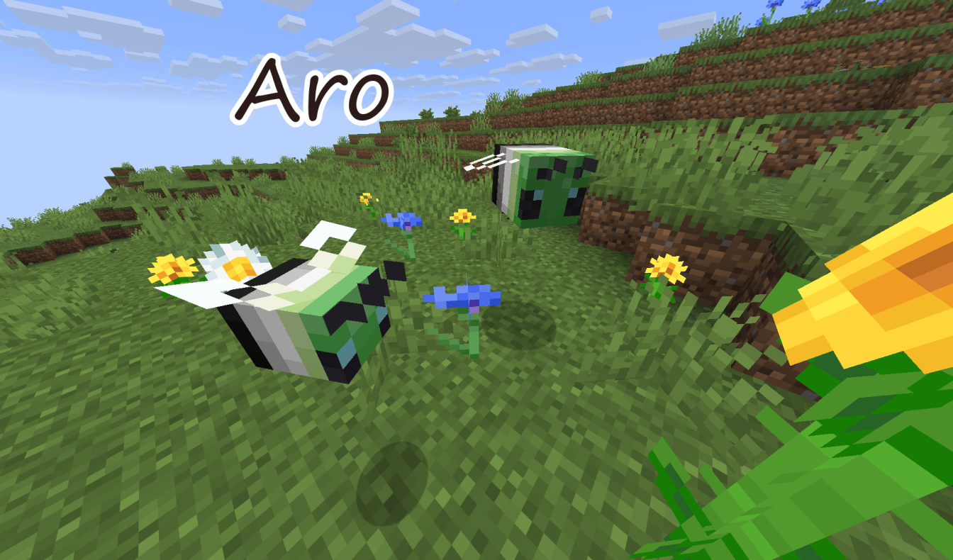 Thumbnail If you name a bee the name in this picture, their texture will change to the appropriate pride flag!