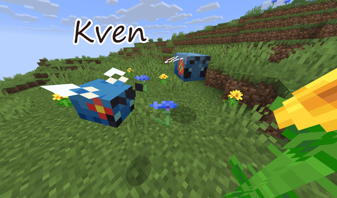 Thumbnail If you name a bee the name in this picture, their texture will change to the appropriate pride flag!