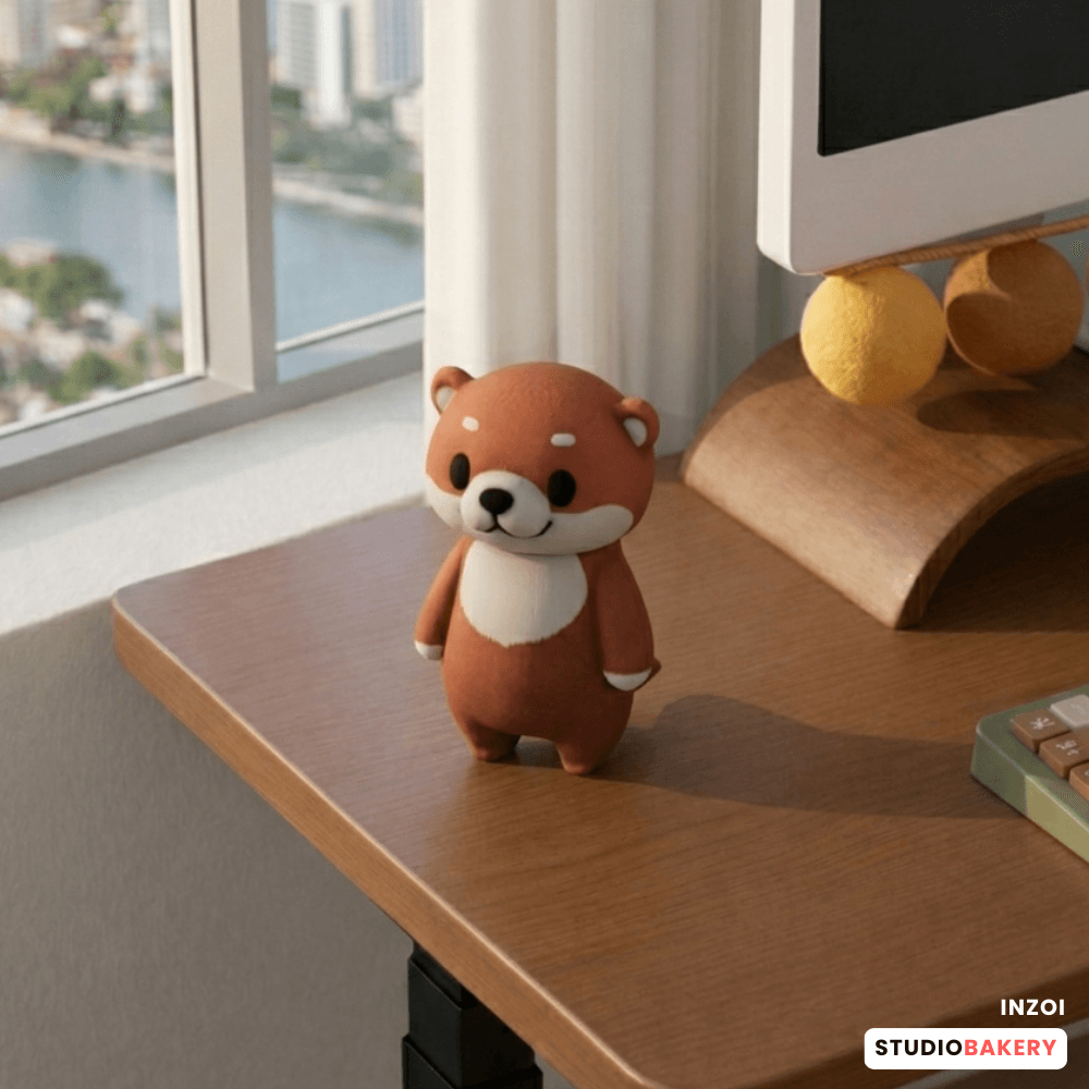 Studiobakery Cozy Station Otter Plushie