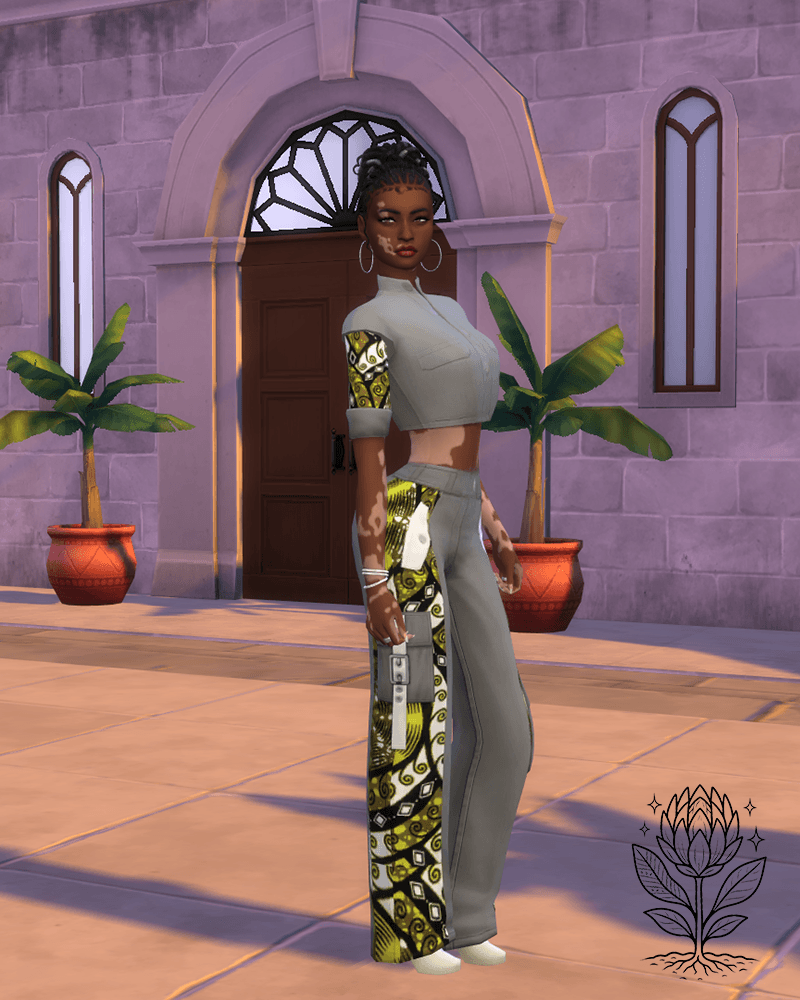 Mamoo Robe Mamoo - Ngozi outfit - The Sims 4 Create a Sim - CurseForge