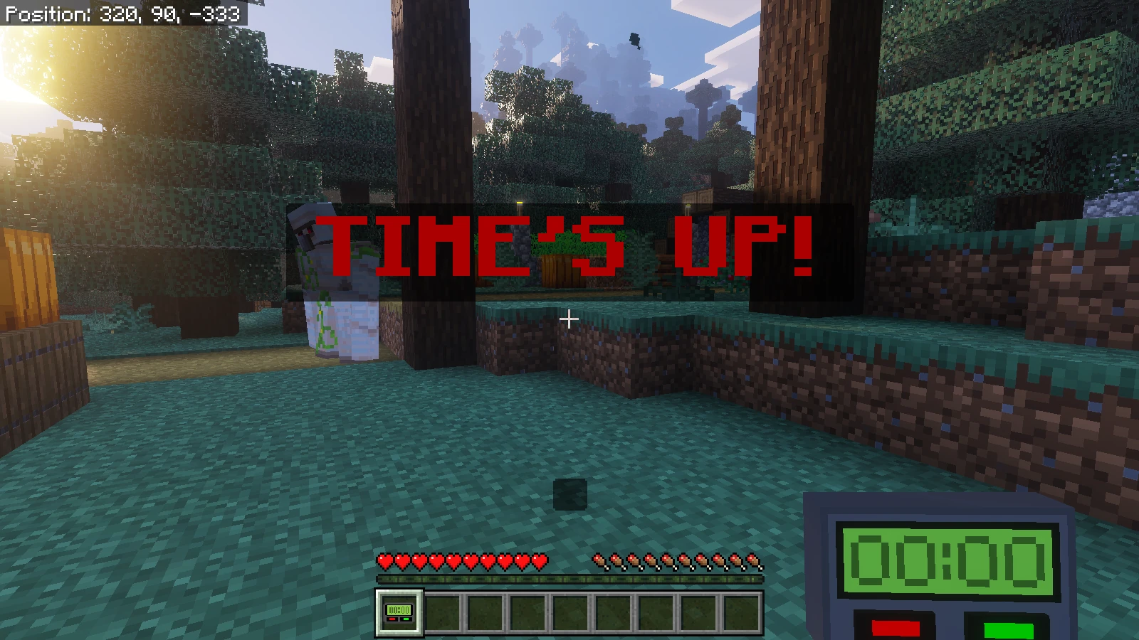 real-timer-TIME'S UP