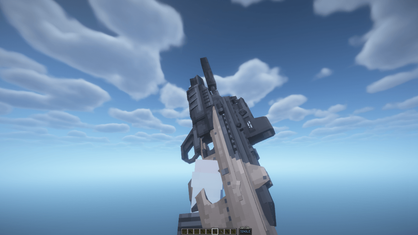 F2000. Belgian assault rifle with modules