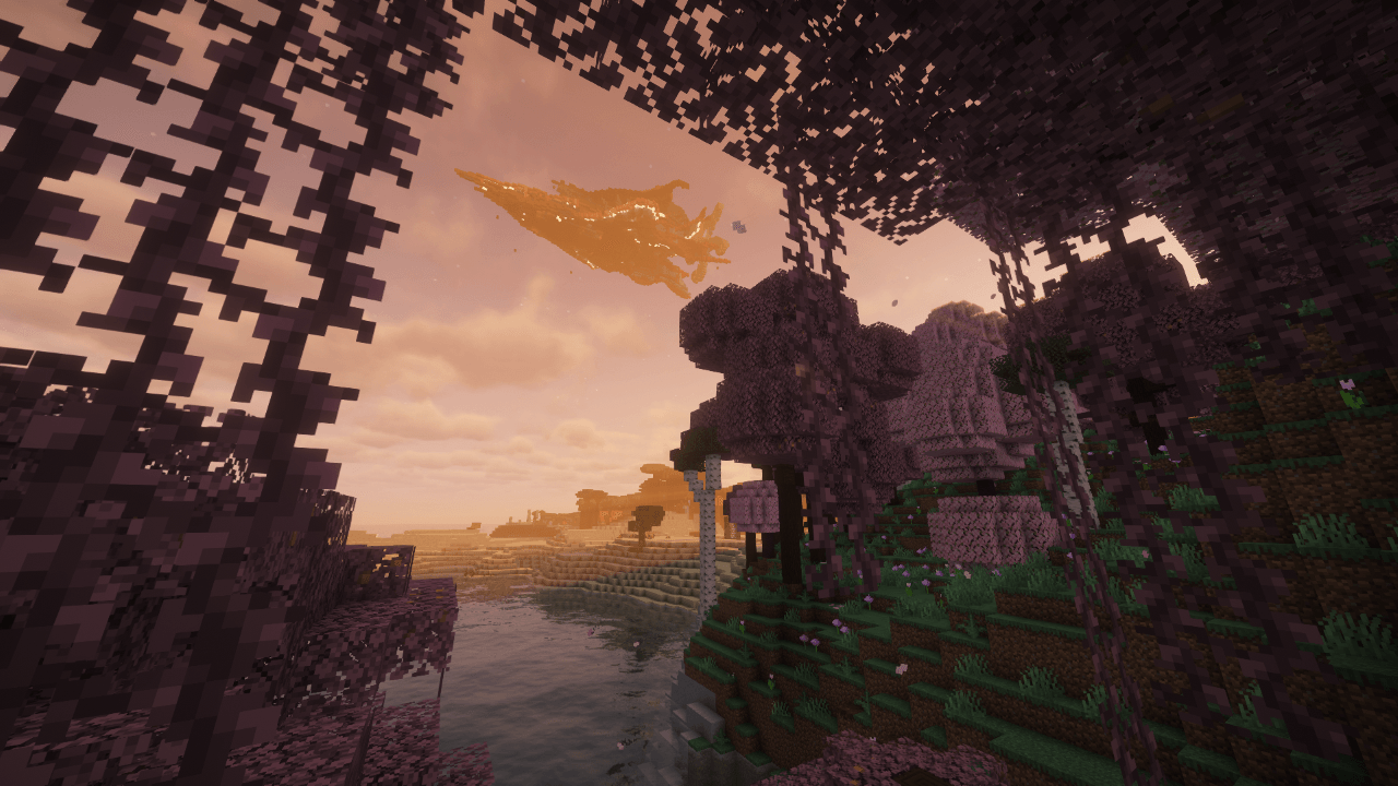 Thumbnail Sunset under Cherry Trees.png