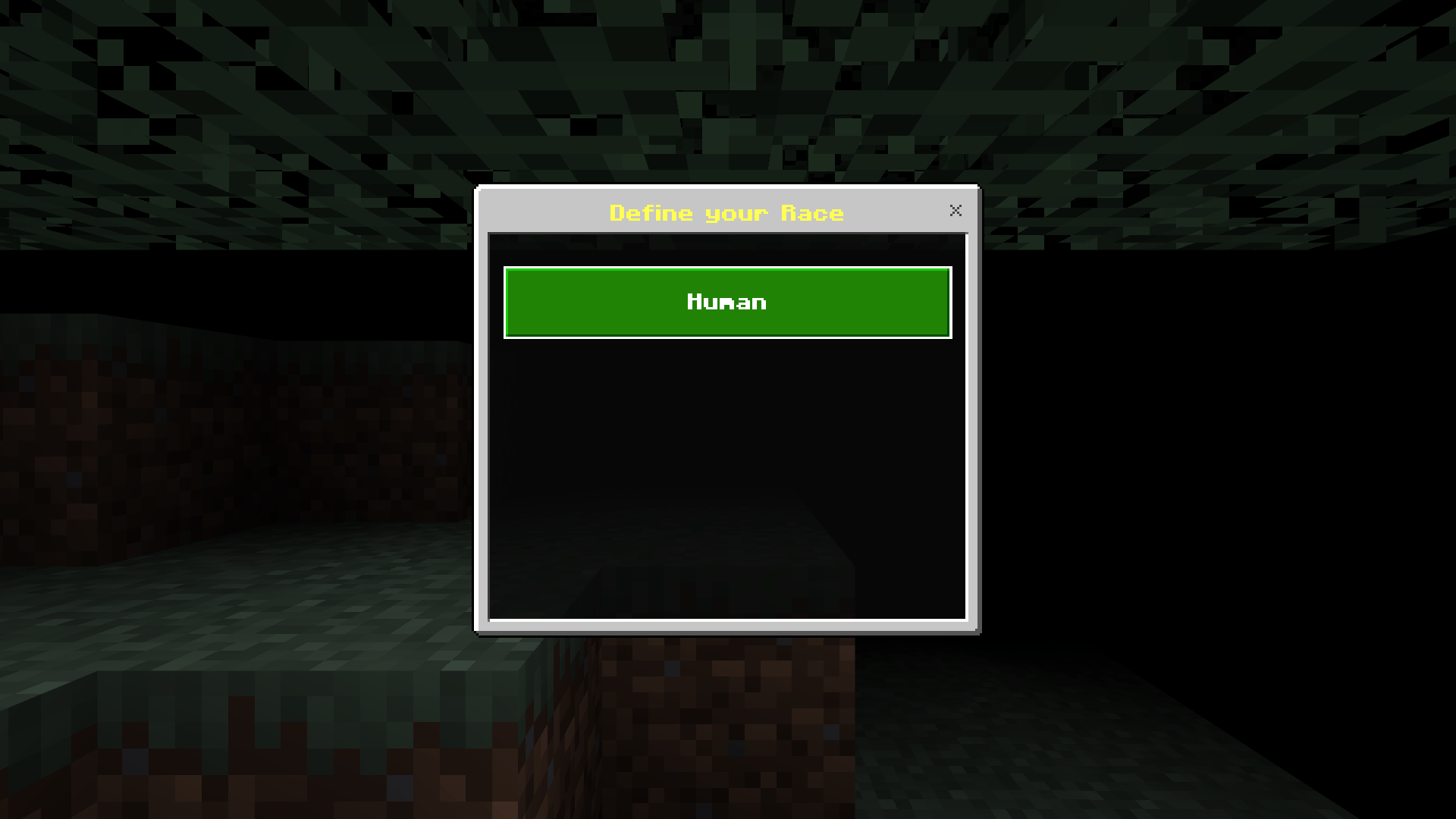 Only human installed