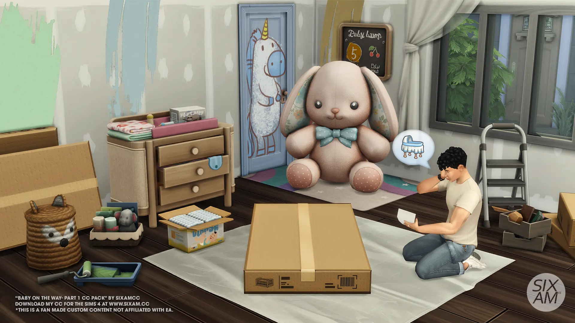 Baby On The Way Sims 4 CC Pack