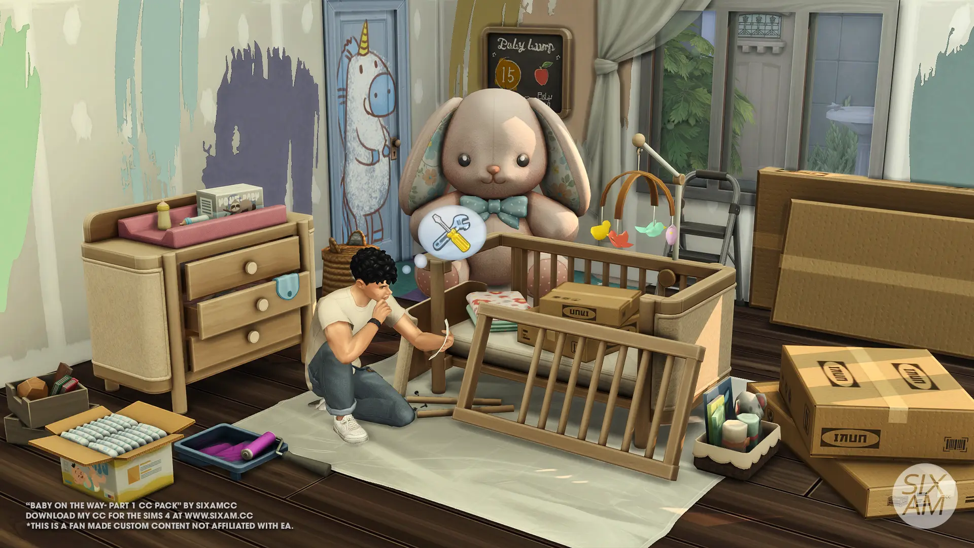 Baby On The Way Sims 4 CC Pack