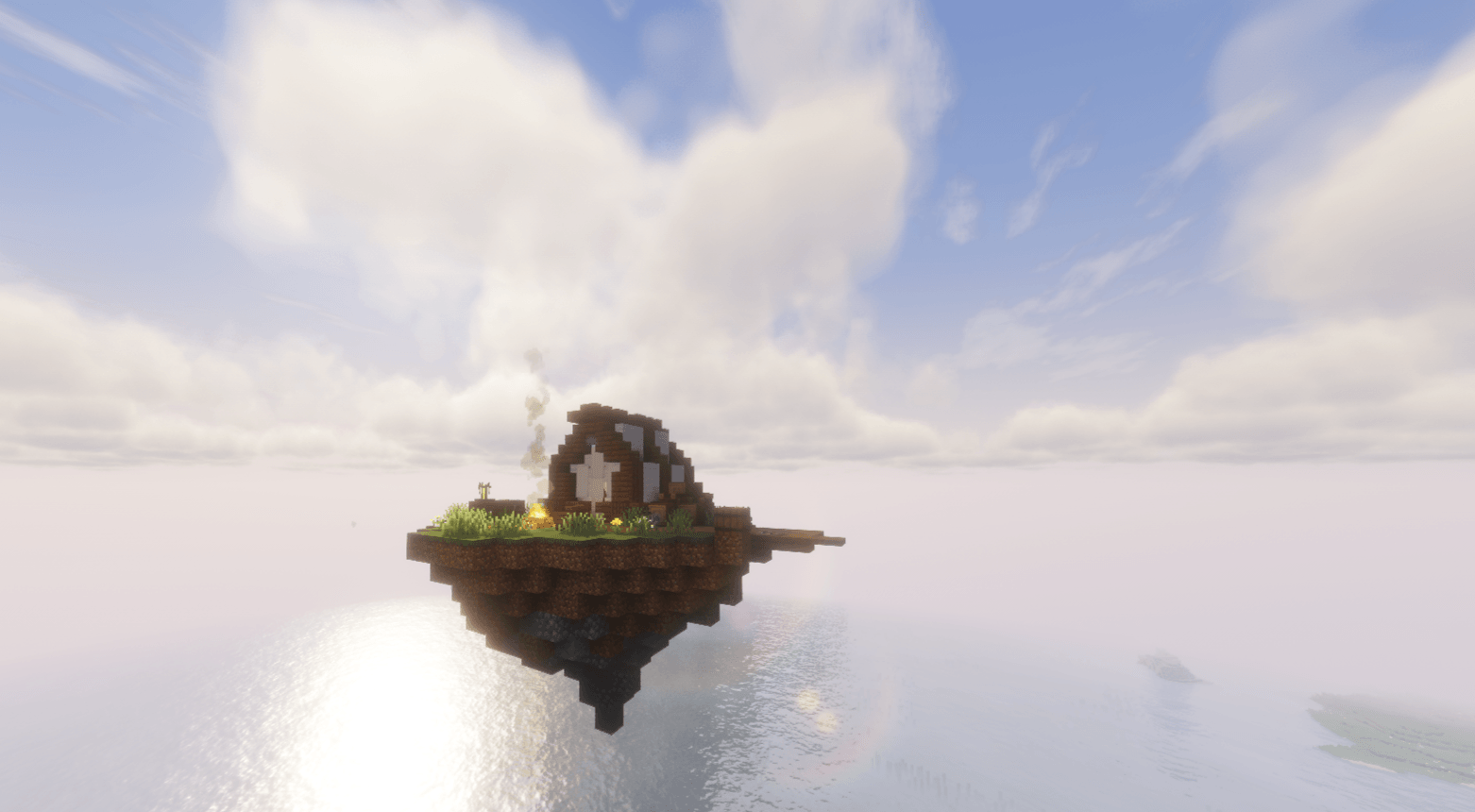 A villager lives on this lonely island. They spend most of their time fishing - or reading books.