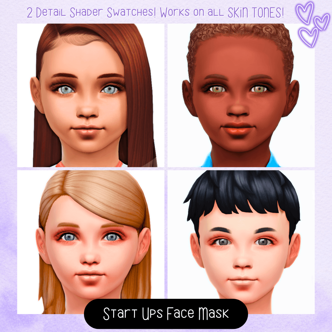 [JBTN] Start Ups Face Mask - The Sims 4 Create a Sim - CurseForge