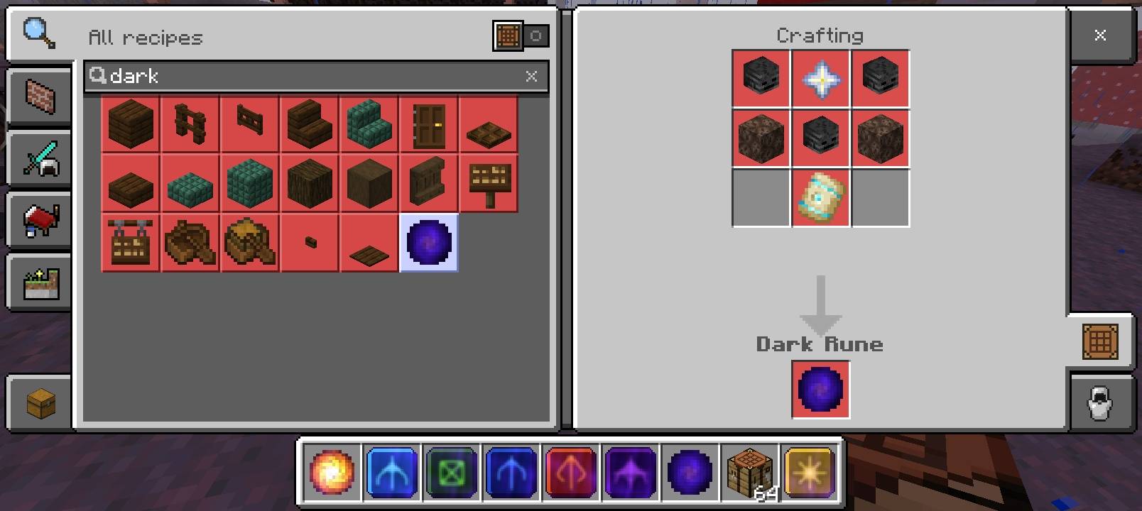 Dark Rune Crafting