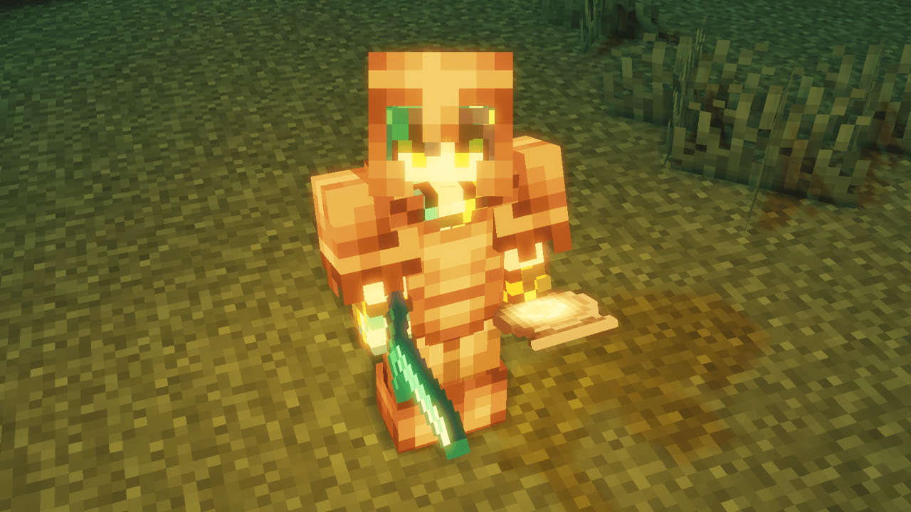 Level 4 Glowing Talisman in offhand