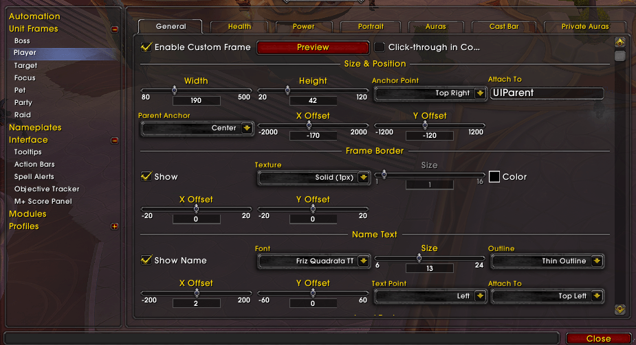 UnitFrames Settings.png