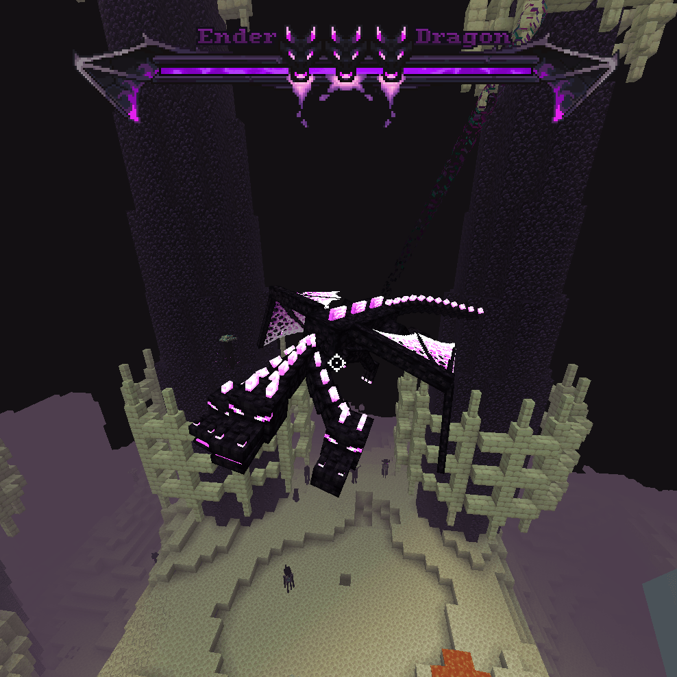 Ender Dragon Bar (Replaces Bosses'Rise)