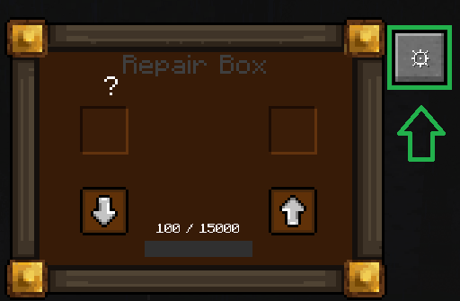 Configuration Button Screenshot