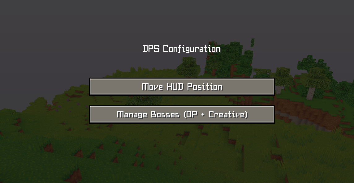 Configuration Options Screenshot