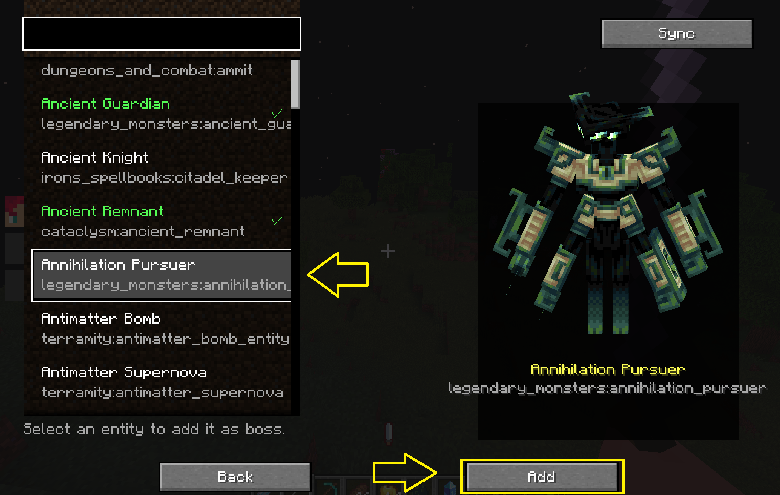 Manage Bosses Screenshot