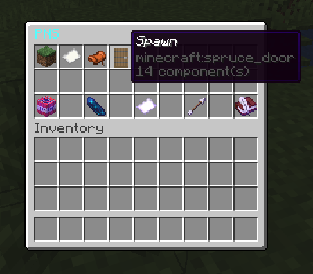 Main PNS menu, use /pns to open this. From here you can select a waypoint to navigate to, or add/edit existing waypoints.