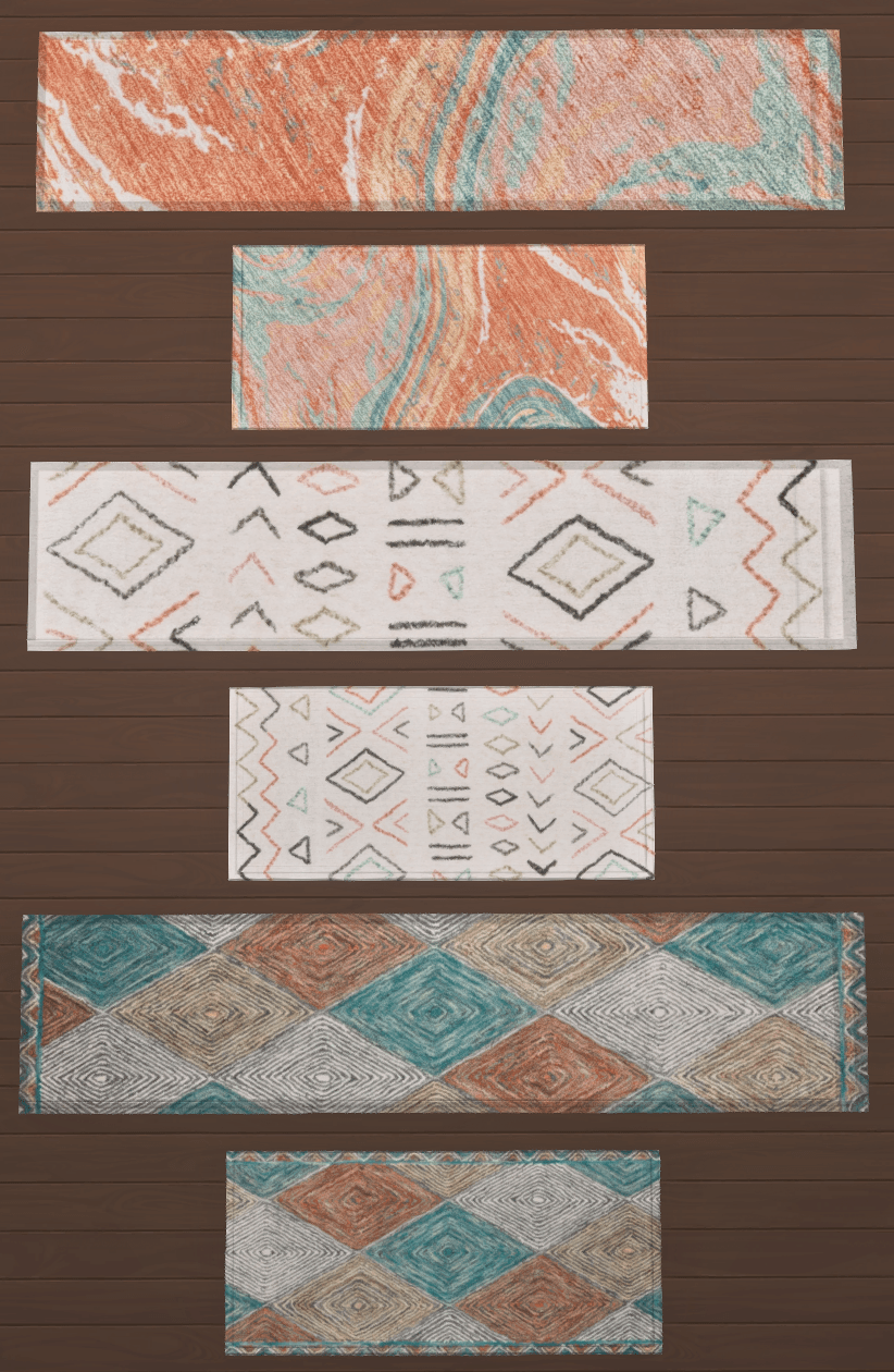 Indigo Rug Sims 4 Colorful Rug Set #2 - The Sims 4 Build / Buy - CurseForge