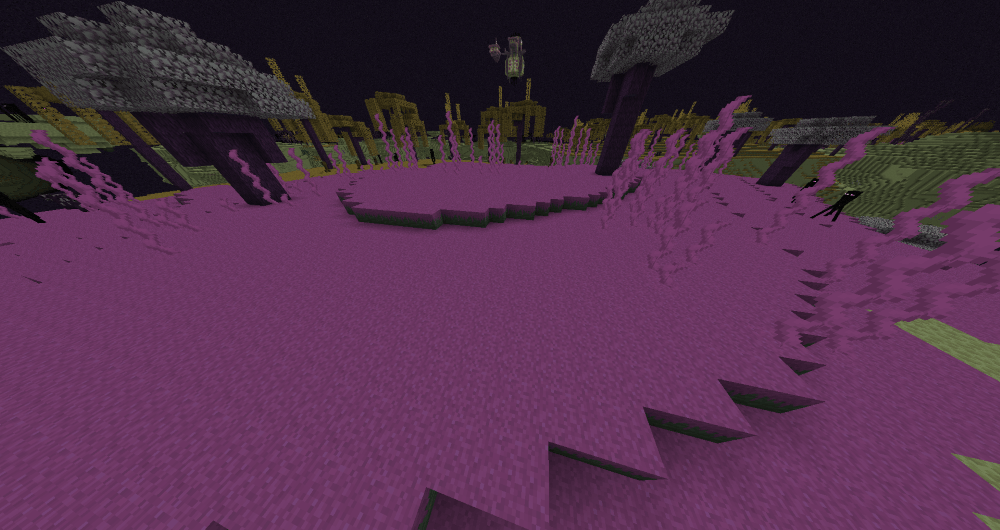 Second new biome (dont mind the thing in the backround)