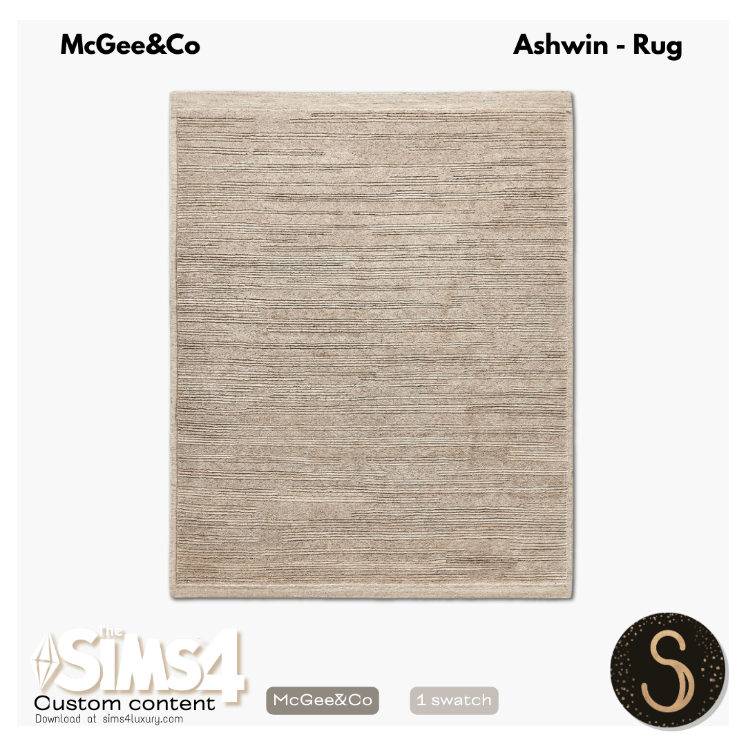Sims4Luxury - McGee&Co - Ashwin - Rug