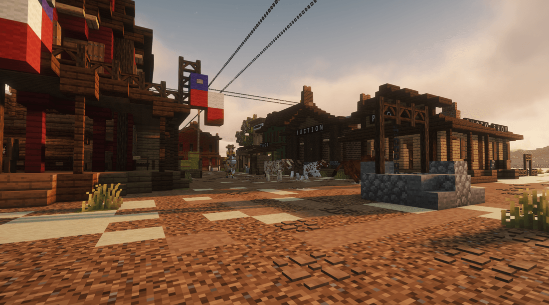 Town of Dorado, herding cattle