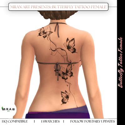 Butterfly Tattoo Female