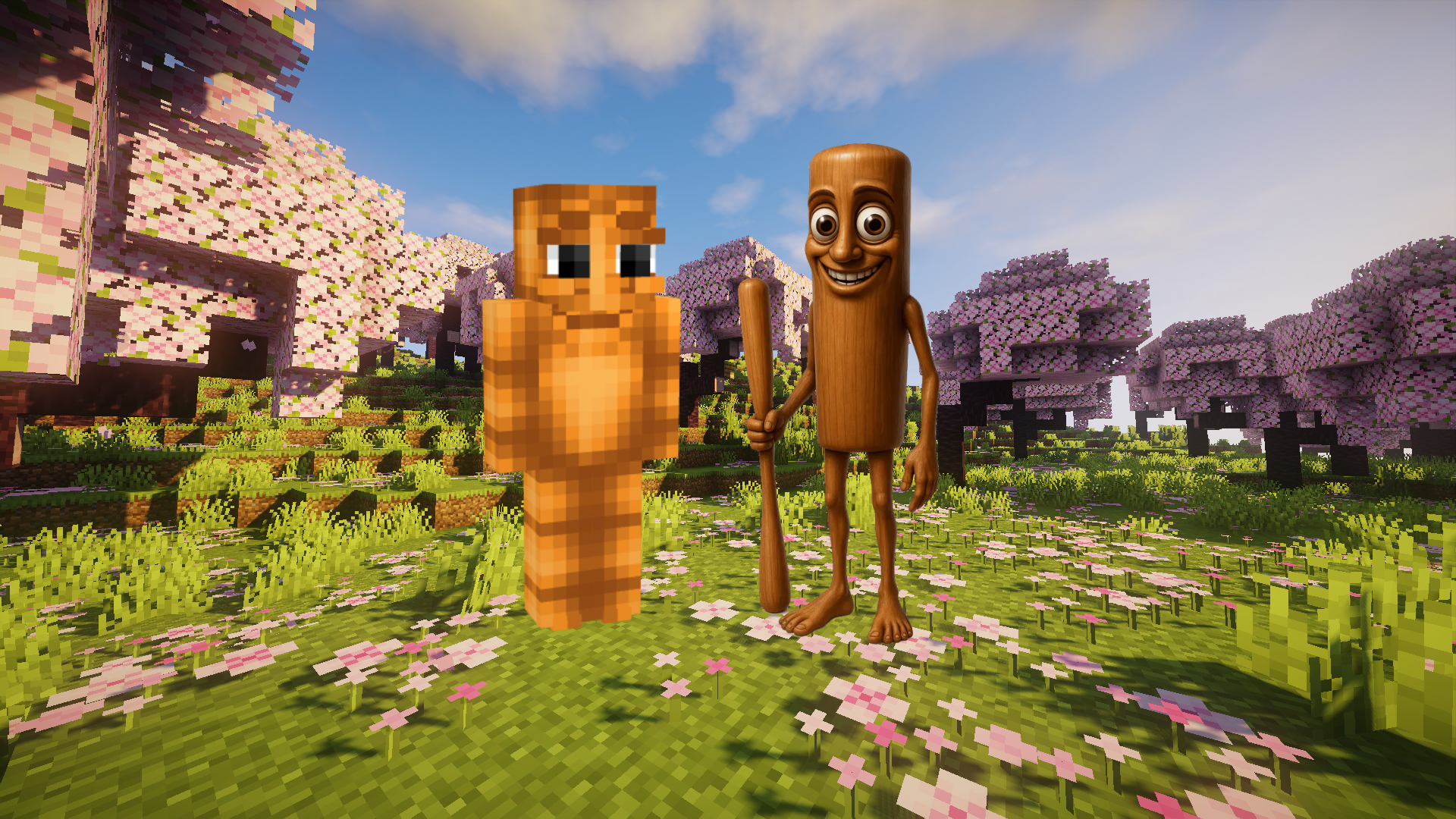 Tung Tung Tung Sahur Skin Pack Minecraft Bedrock Skins CurseForge