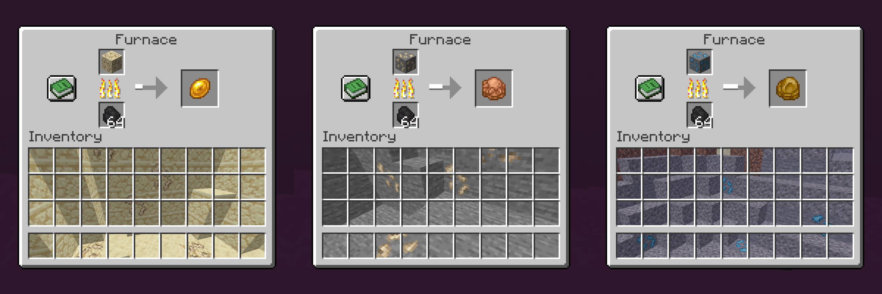 Smelting Results