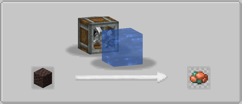 Thumbnail Scoria -> Crushed Raw Copper - chance 10%