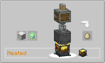 Thumbnail Calcite + Nugget of Experience -> Egg (very useful when playing oneblock and all of your chicken die)