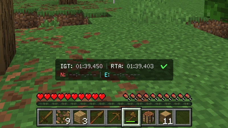 real-speedrun-timer-action-bar-hud-valid