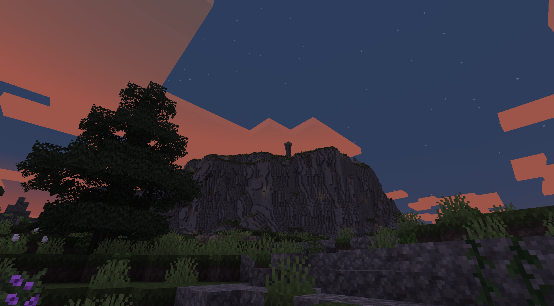 Tower on the cliff ( with Terralith )