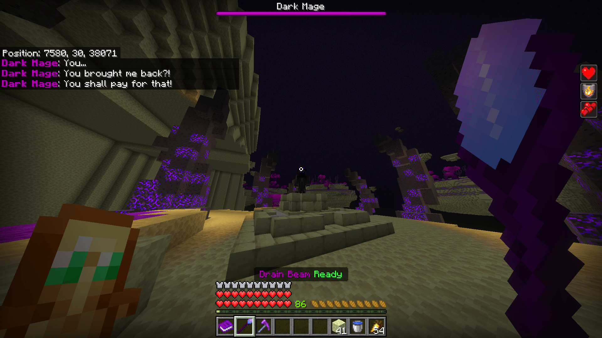 Dark Mage Boss Battle