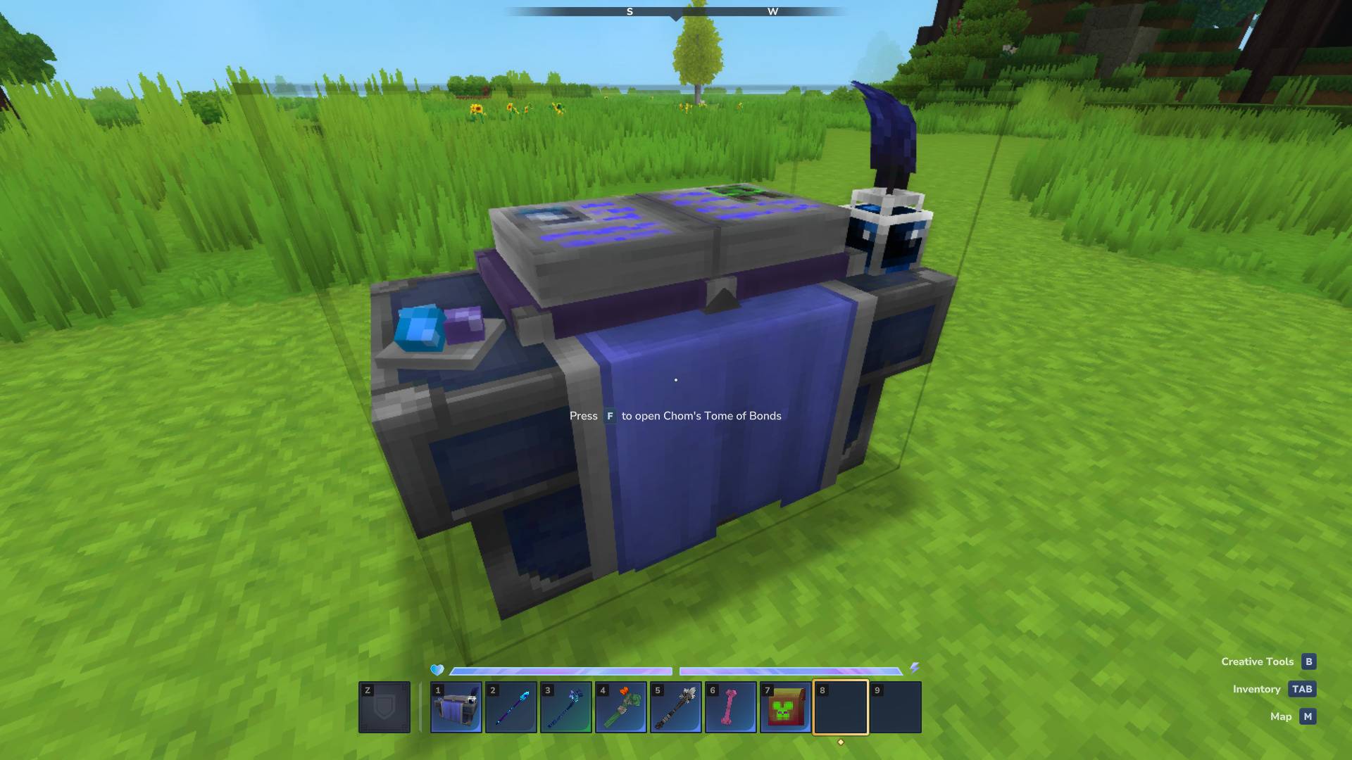 Cohm's Tome of Companions Side view